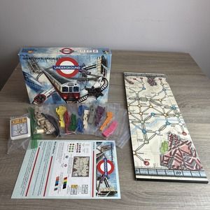 On the Underground Train Rio Grande Games Board Game - 98% complete in GUC